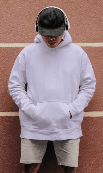 Lavender 300 GSM cotton hoodie – Fabveda