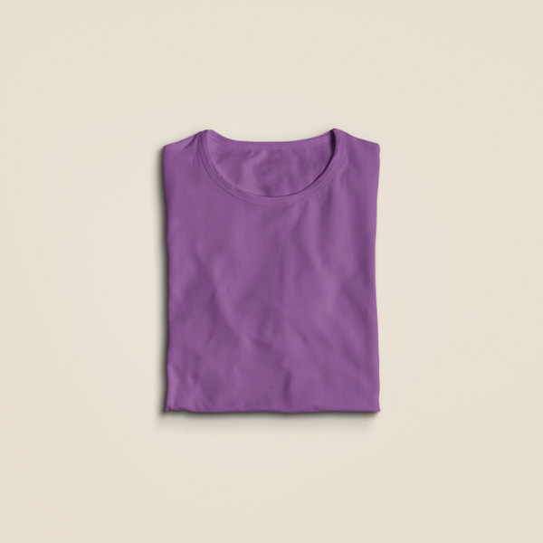 Purple Short Sleeve T-Shirt for men