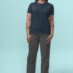 Petrol Blue-Women Short Sleeve T-Shirt