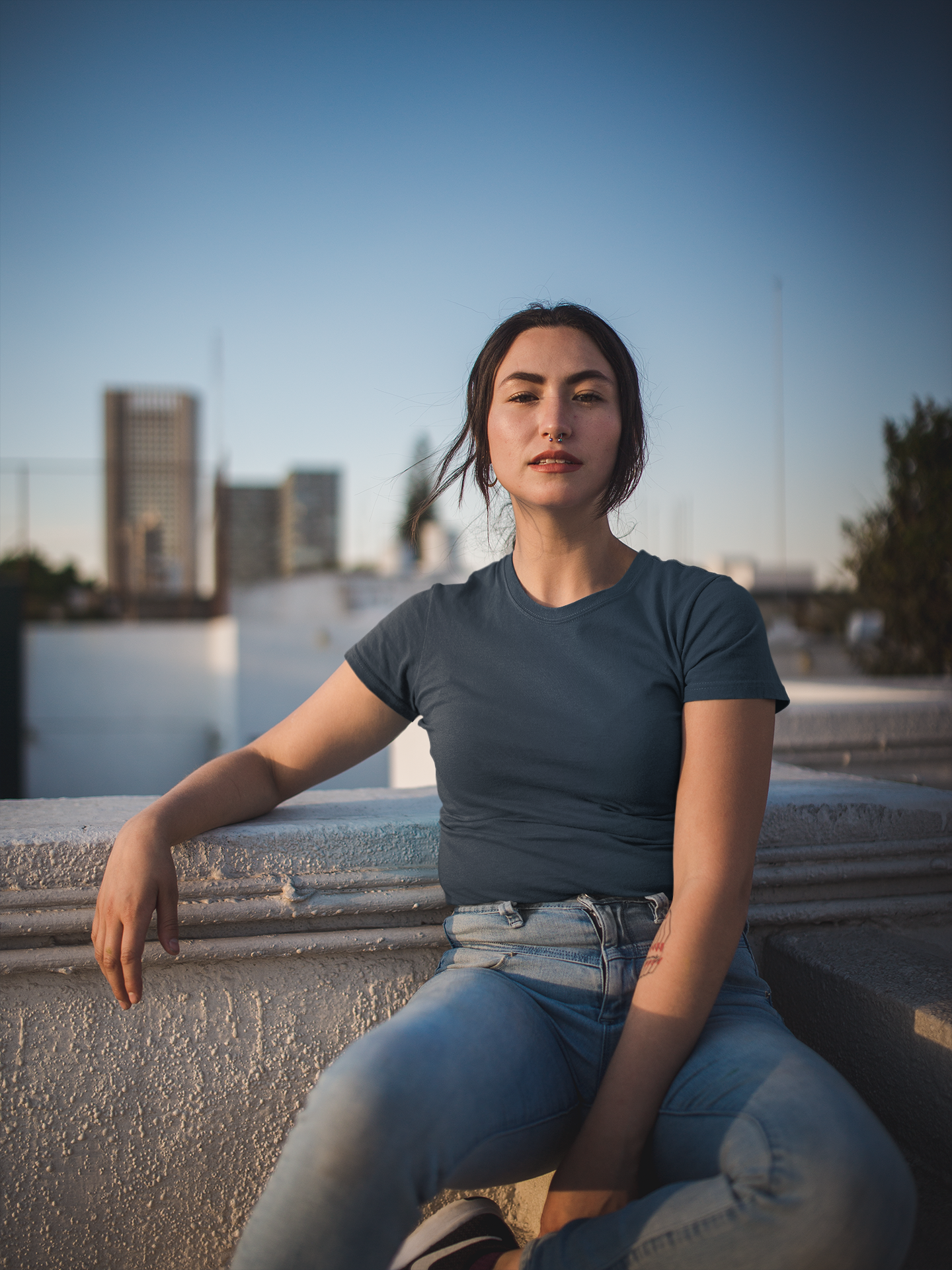Petrol Blue-Women Short Sleeve T-Shirt Petrol Blue-Women Short Sleeve T-Shirt
