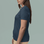 Petrol Blue-Women Short Sleeve T-Shirt