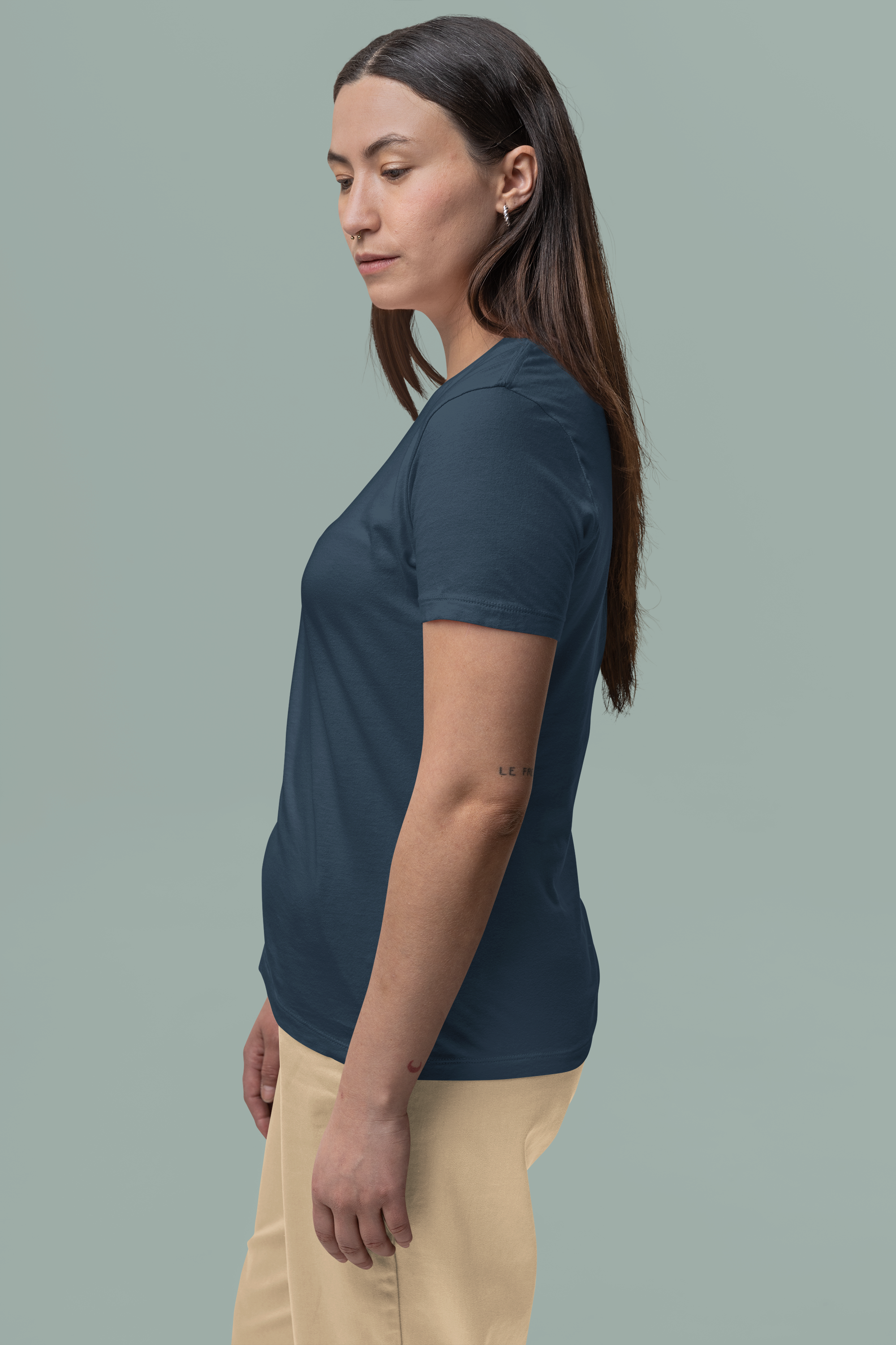 Petrol Blue-Women Short Sleeve T-Shirt Petrol Blue-Women Short Sleeve T-Shirt