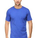 Men’s Royal Blue Half Sleeve T-Shirt - 100% Cotton, 180 GSM