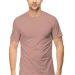 Men's Half Sleeve T-Shirt - Mushroom, 100% Cotton, Super Combed