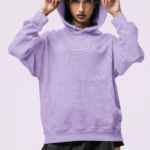 Heavyweight Oversized Hooded Sweatshirt - Lavender