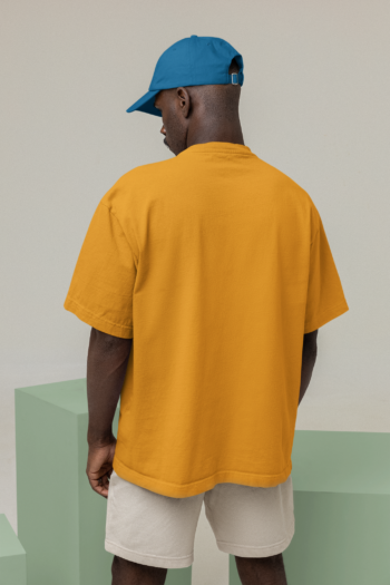 Unisex Premium Heavy Oversized T-Shirt - Golden Yellow
