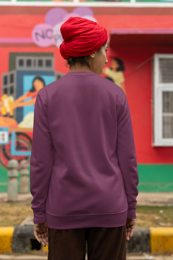 Unisex Sweatshirt – maroon