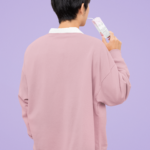 Heavyweight Oversized Sweatshirts – Light Baby Pink