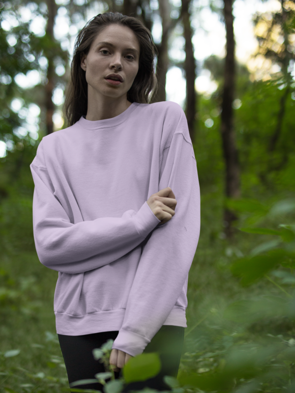 Unisex Sweatshirt – light baby pink