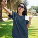 Unisex Premium Heavy Oversized T-Shirt – Petrol Blue, 100% Cotton