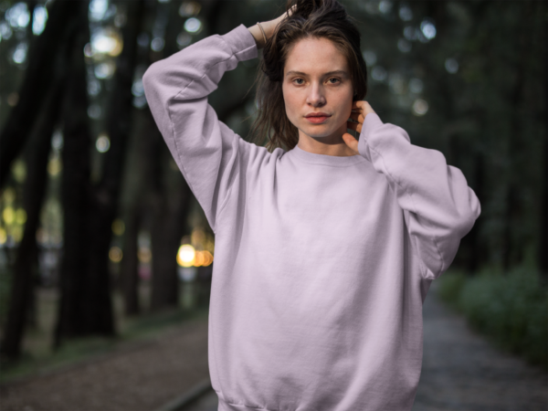 Unisex Sweatshirt – light baby pink