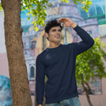 Unisex Sweatshirt – Navy Blue