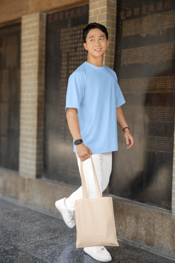 Unisex Premium Heavy Oversized T-Shirt - Baby Blue