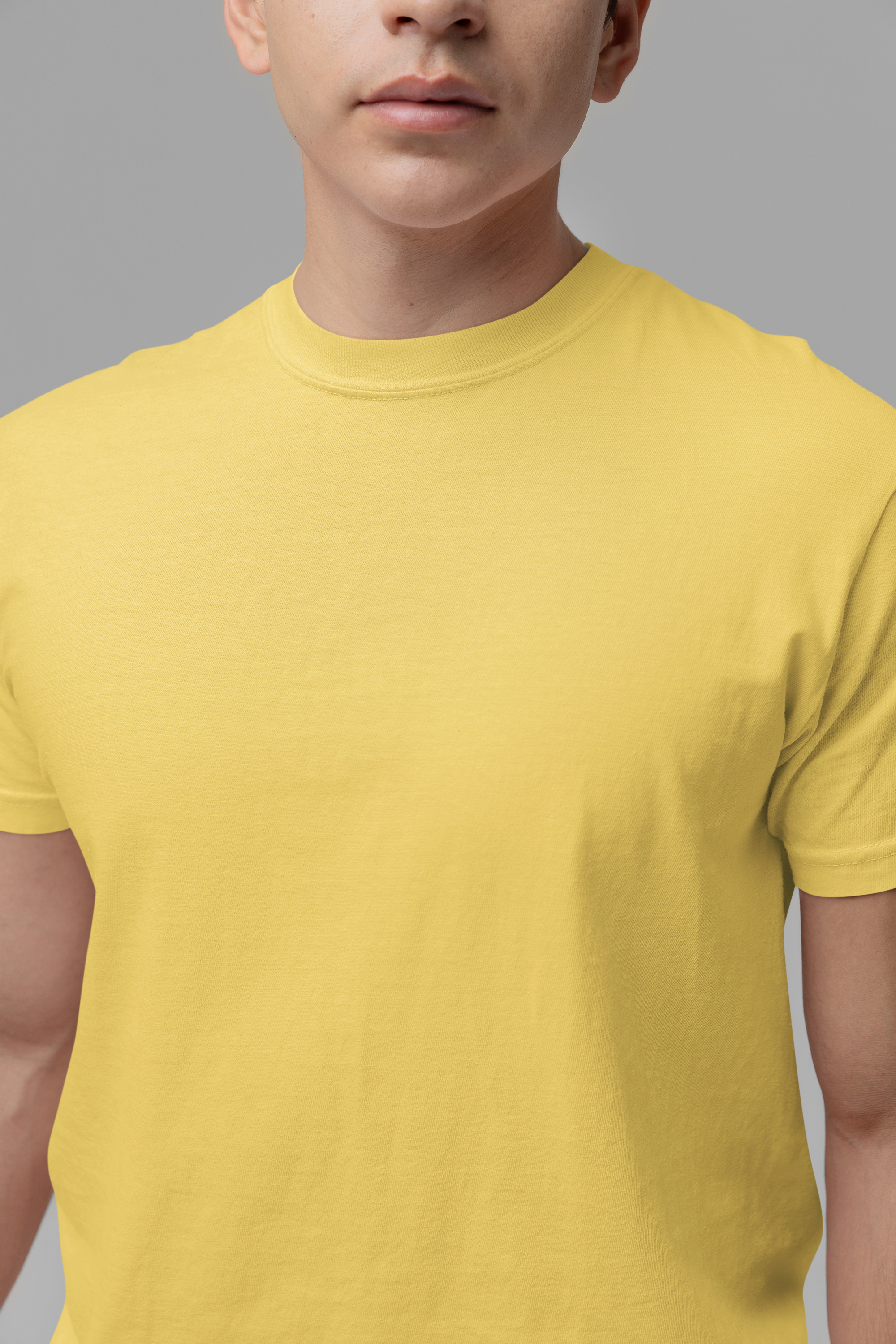 Yellow – Men’s Half Sleeve T-Shirt