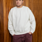 Heavyweight Oversized Sweatshirts - White