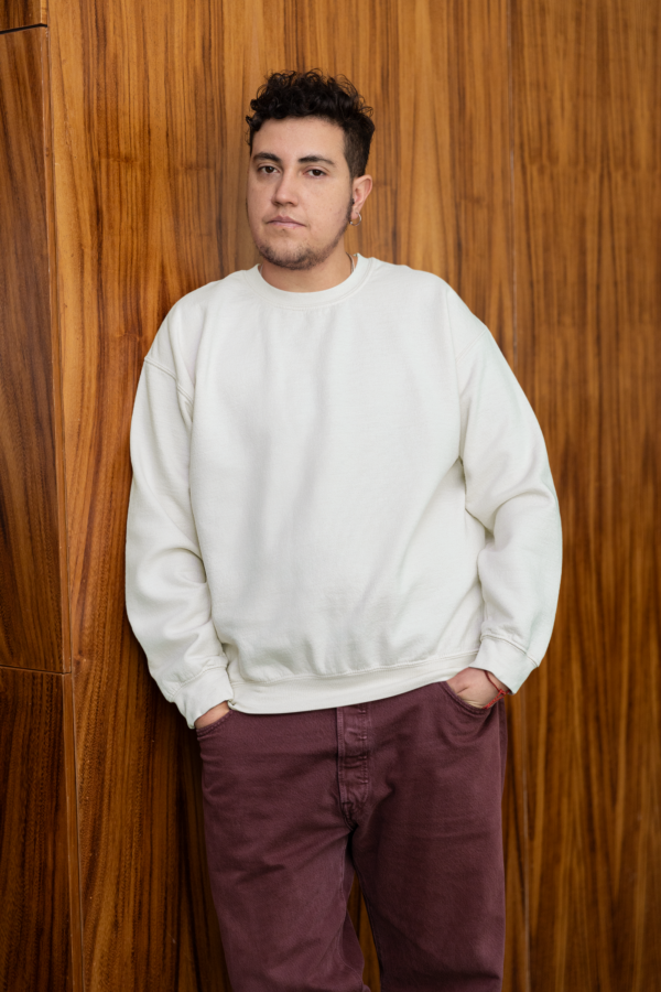 Heavyweight Oversized Sweatshirts - White