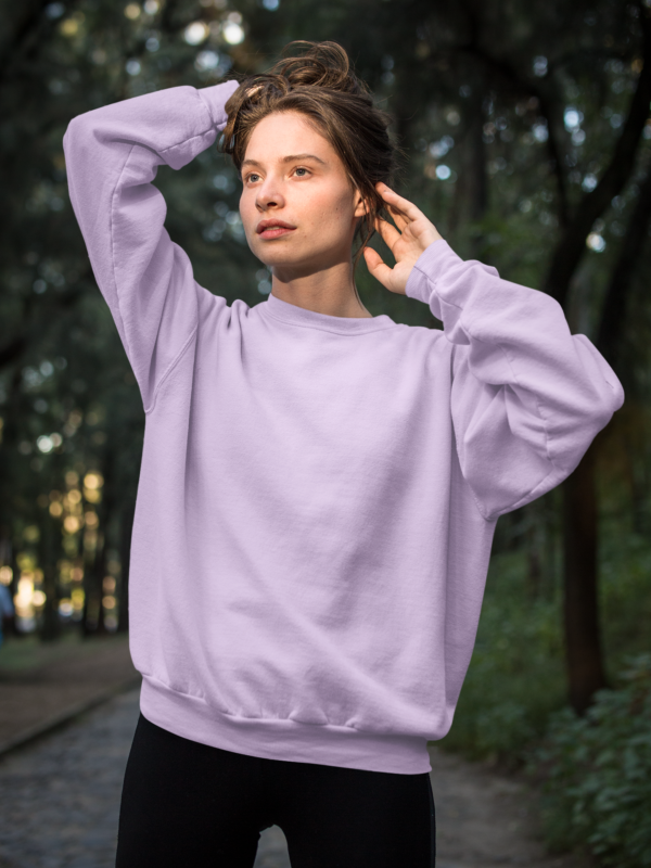 Unisex Sweatshirt – light baby pink