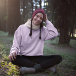 Unisex Sweatshirt – light baby pink
