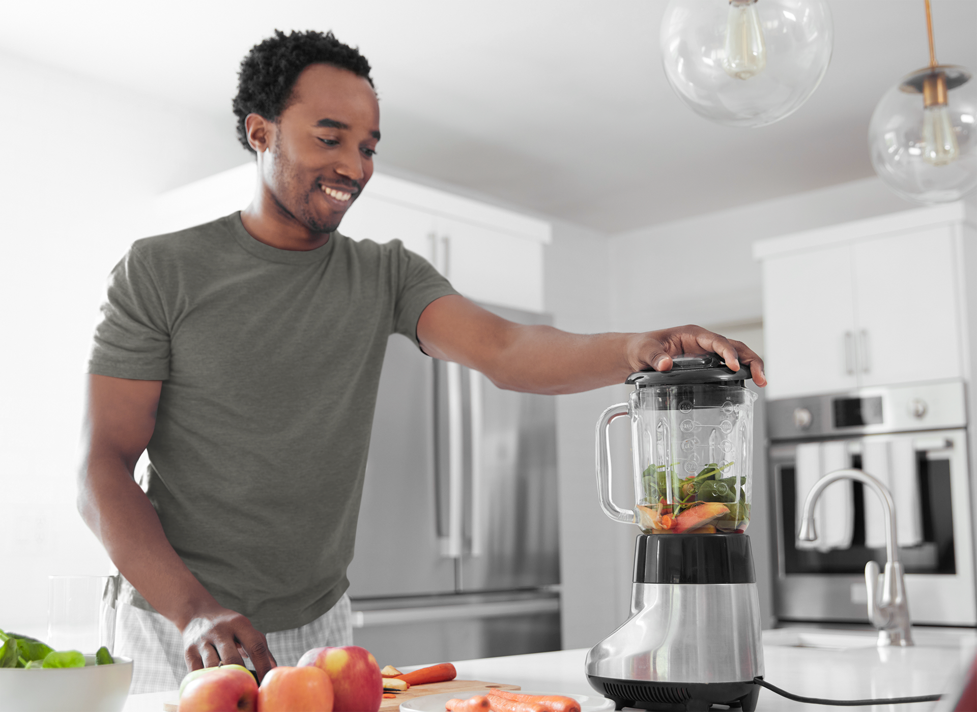 Charcoal Melange - Men's Half Sleeve T-Shirt Charcoal Melange - Men's Half Sleeve T-Shirt