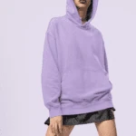 Heavyweight Oversized Hooded Sweatshirt – Lavender