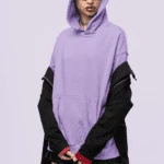 Heavyweight Oversized Hooded Sweatshirt – Lavender