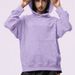 Heavyweight Oversized Hooded Sweatshirt – Lavender