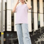 Unisex Premium Oversized T-Shirt – Light Baby Pink