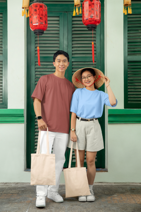 Unisex Premium Heavy Oversized T-Shirt - Baby Blue