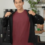 Unisex Premium Heavy Oversized T-Shirt – Maroon