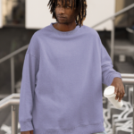 Heavyweight Oversized Sweatshirts - Lavender