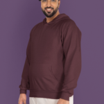 Unisex Mid-Weight Hooded SweatShirt – Maroon