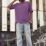 Unisex Premium Oversized T-Shirt – Purple