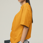 Unisex Premium Heavy Oversized T-Shirt - Golden Yellow