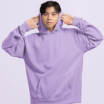 Heavyweight Oversized Hooded Sweatshirt – Lavender