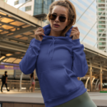 Unisex Mid-Weight Hooded SweatShirt – Royal Blue