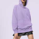 Heavyweight Oversized Hooded Sweatshirt – Lavender