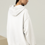 Heavyweight Oversized Hooded Sweatshirt – White