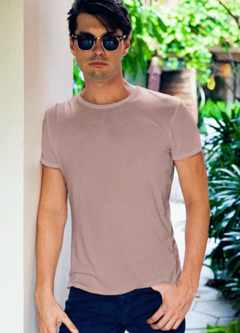 Musharoom Short sleeve t-shirt for men (4)