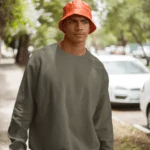 Unisex Sweatshirt – Olive Green