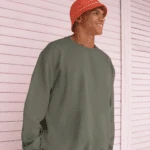 Unisex Sweatshirt – Olive Green