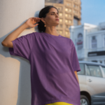 Unisex Premium Oversized T-Shirt – Purple