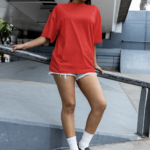 Unisex Premium Heavy Oversized T-Shirt – Red