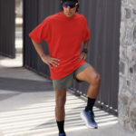 Unisex Premium Heavy Oversized T-Shirt – Red