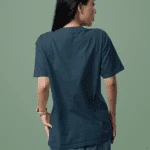 Unisex Premium Heavy Oversized T-Shirt – Petrol Blue, 100% Cotton