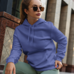 Unisex Mid-Weight Hooded SweatShirt – Royal Blue