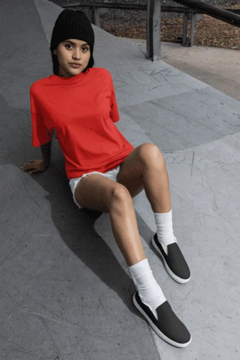 Unisex Premium Heavy Oversized T-Shirt - Red