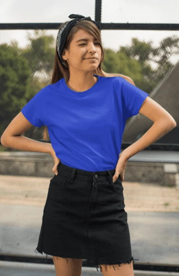 Unisex Premium Heavy Oversized T-Shirt - Royal Blue, 240 GSM