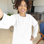 Unisex Sweatshirt – Navy Blue