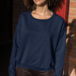 Unisex Sweatshirt – Navy Blue