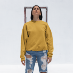 Unisex Sweatshirt – Mustred yellow